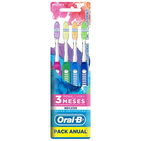 Cepillo Dental Oral-B Indicator 4 Unidades
