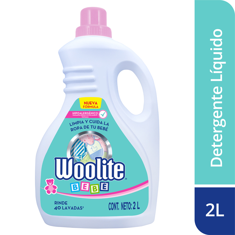 Detergente Líquido Woolite Baby 2000Ml