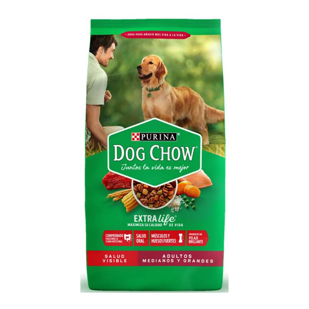 Dog Chow Adulto Raza Mediana Grande 1-7 Años 4000Gr