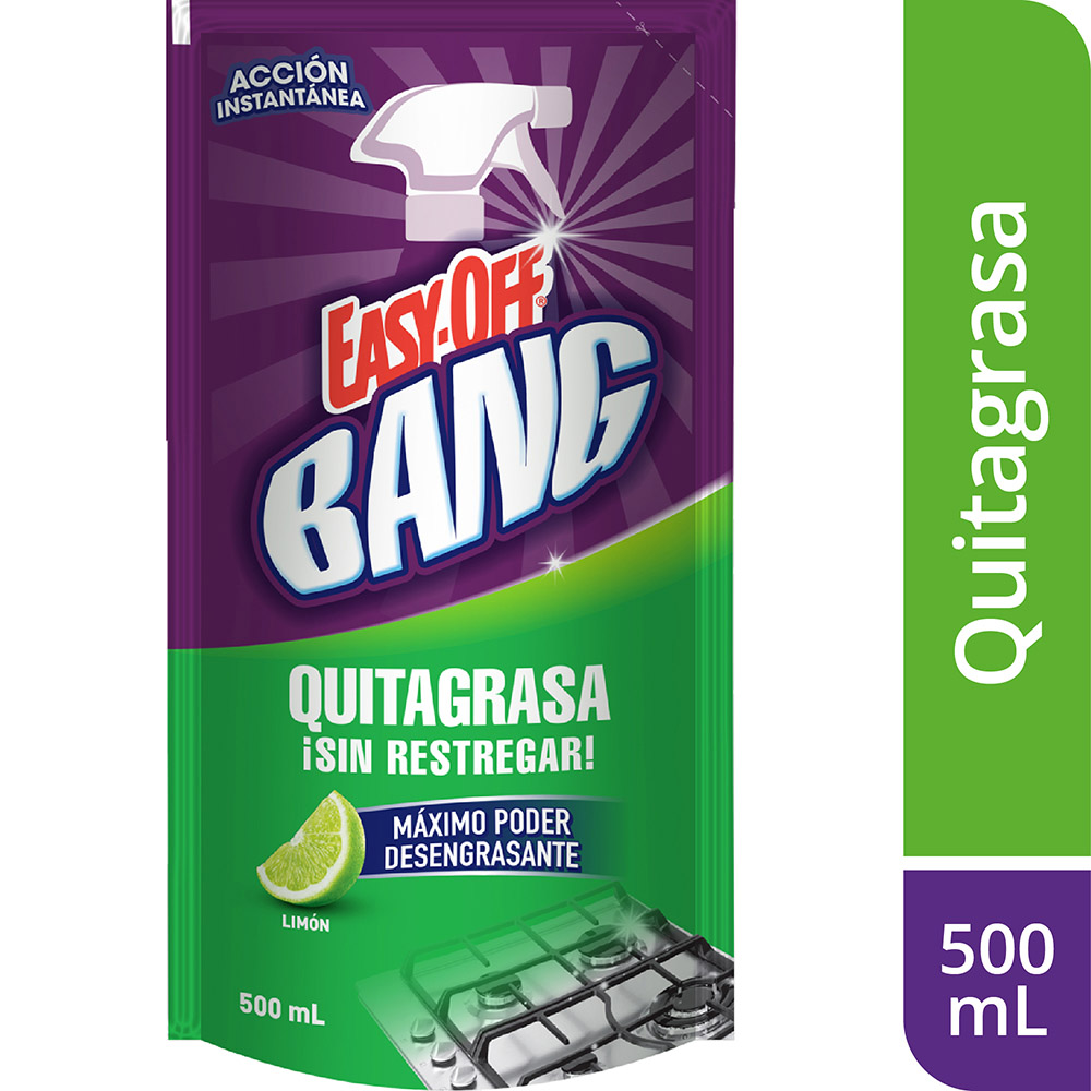 Easy Off Bang Quitagrasa Doypack Limón 500Ml