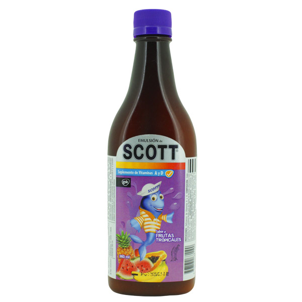 Emulsion Scott Frutas Tropicales 360Ml