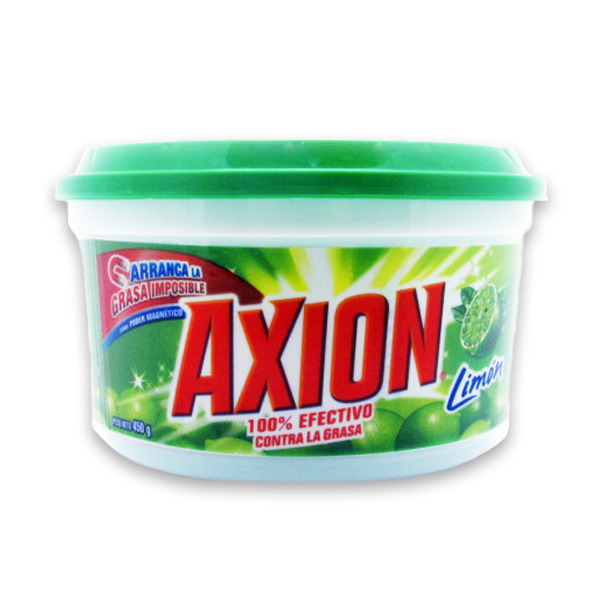 Lavaplatos Axion Limón Crema 450Gr
