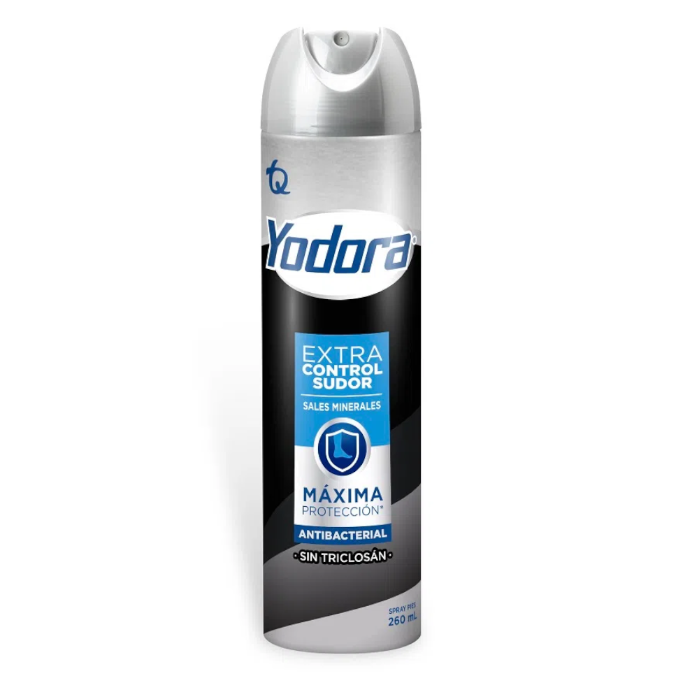 Desodorante Yodora Pies Control Sudor Spray 260Ml