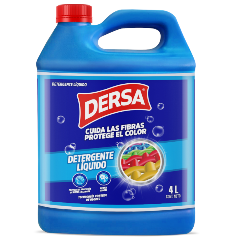Detergente Líquido Dersa 4000Ml