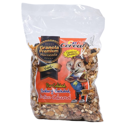 Granola Vainilla Col Cereal 500Gr
