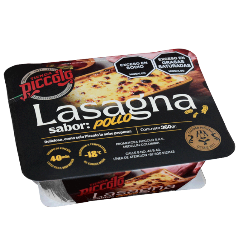 Lasagna  Piccolo Pollo 360Gr