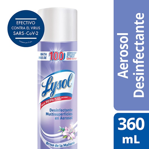 [052117] Ambientador Desinfectante Lysol Early Morning Spray 360Ml