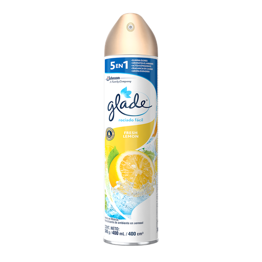 [019437] Ambientador Glade Fresh Limon Spray 400Ml