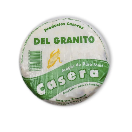[004490] Arepa Maiz Del Granito Mini Tela 10 Unidades 400Gr