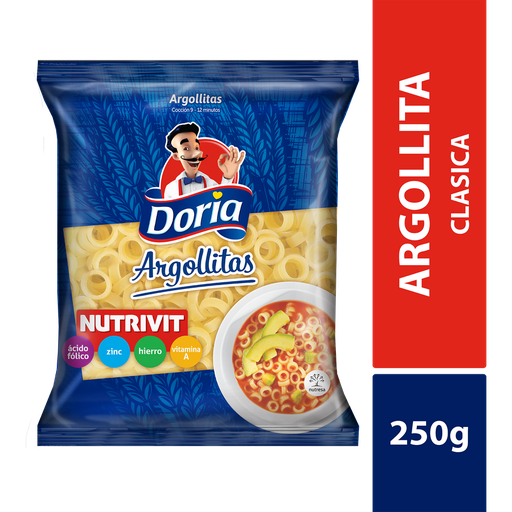 [001136] Argollitas Doria 250Gr