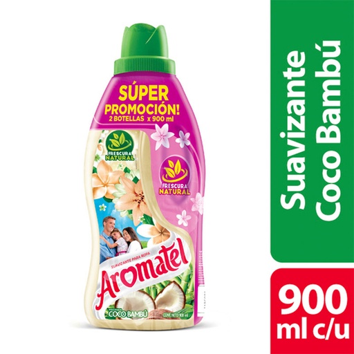 [051673] Aromatel Coco 900Ml 2 Unidades