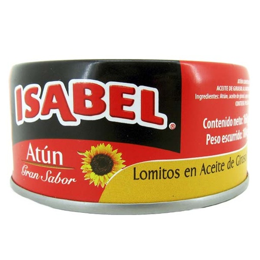 [048249] Atun Isabel Lomitos Aceite Girasol 160Gr