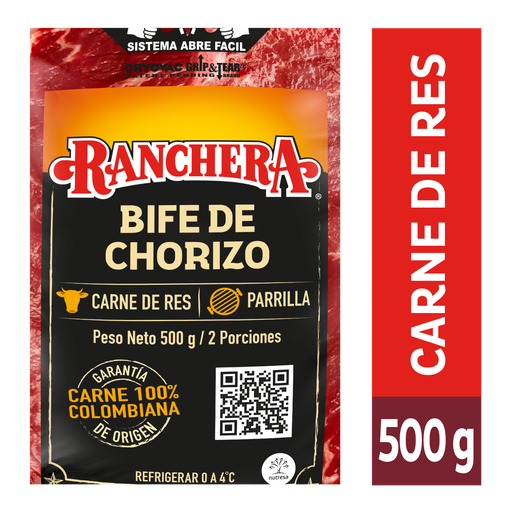 [051579] Bifé Chorizo Ranchera 500Gr