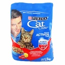 Cat Chow Adulto Activos Carne Fortidefense 1500Gr