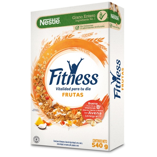 [042192] Cereal Fitness & Fruits Nestlé 540Gr
