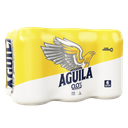 Cerveza Aguila 0.0% Sin Alcohol Lata 6 Unidades 330CC