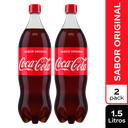 Coca Cola 1500Ml 2 Unidades Combo Ahorro