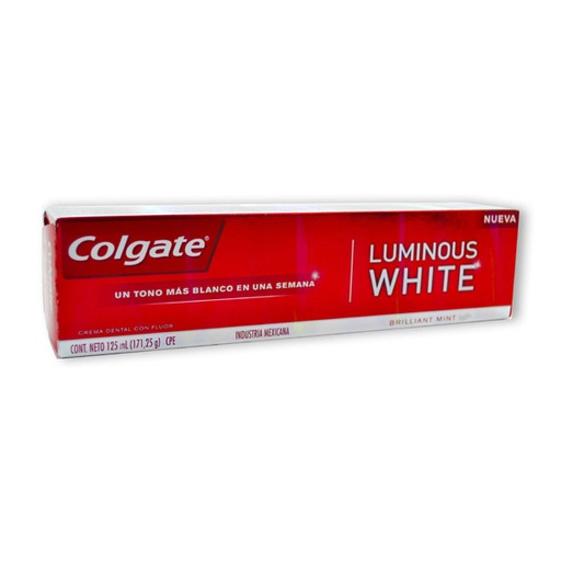 [011420] Crema Dental Colgate Luminous White 125Ml