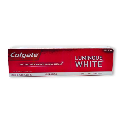 [011421] Crema Dental Colgate Luminous White 75Ml