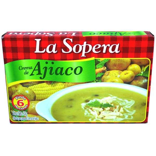 [004036] Crema La Sopera Ajiaco Caja 83Gr