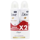 Desodorante Dove Dermo Aclarant Spray 2 Unidades 178Gr