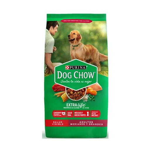[008776] Dog Chow Adulto Raza Mediana Grande 1-7Años 2000Gr