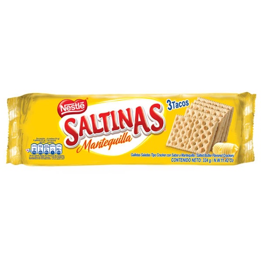 [006470] Galleta Saltinas Mantequilla 3Tacos 342Gr