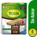 Galletas Tosh Wafer Multicereal Cacao 6 Unidades 180Gr