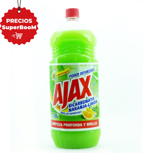 [004727] Limpiador Líquido Ajax Bicarbonato Naranja Limón 2000Ml