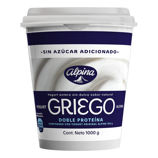 [053540] Yogurt Griego Alpina Natural 1000Gr
