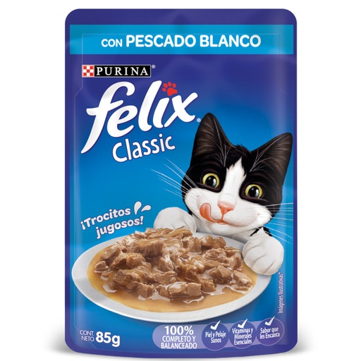 [053618] Felix Classic Pescado Blanco En Salsa 85Gr