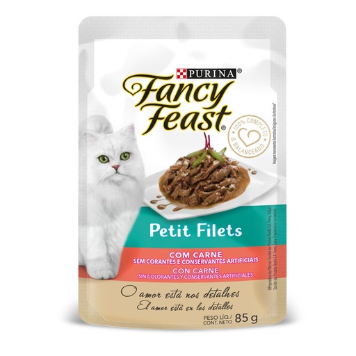 [054063] Fancy Feast Petit Filets Salmon 85Gr