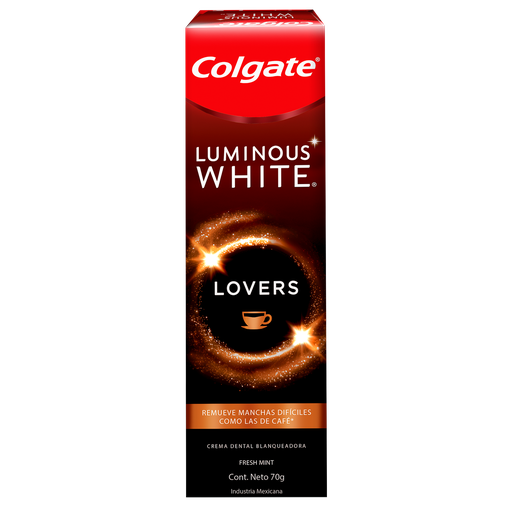 [054082] Crema Dental Colgate Luminous White Coffee 70Gr