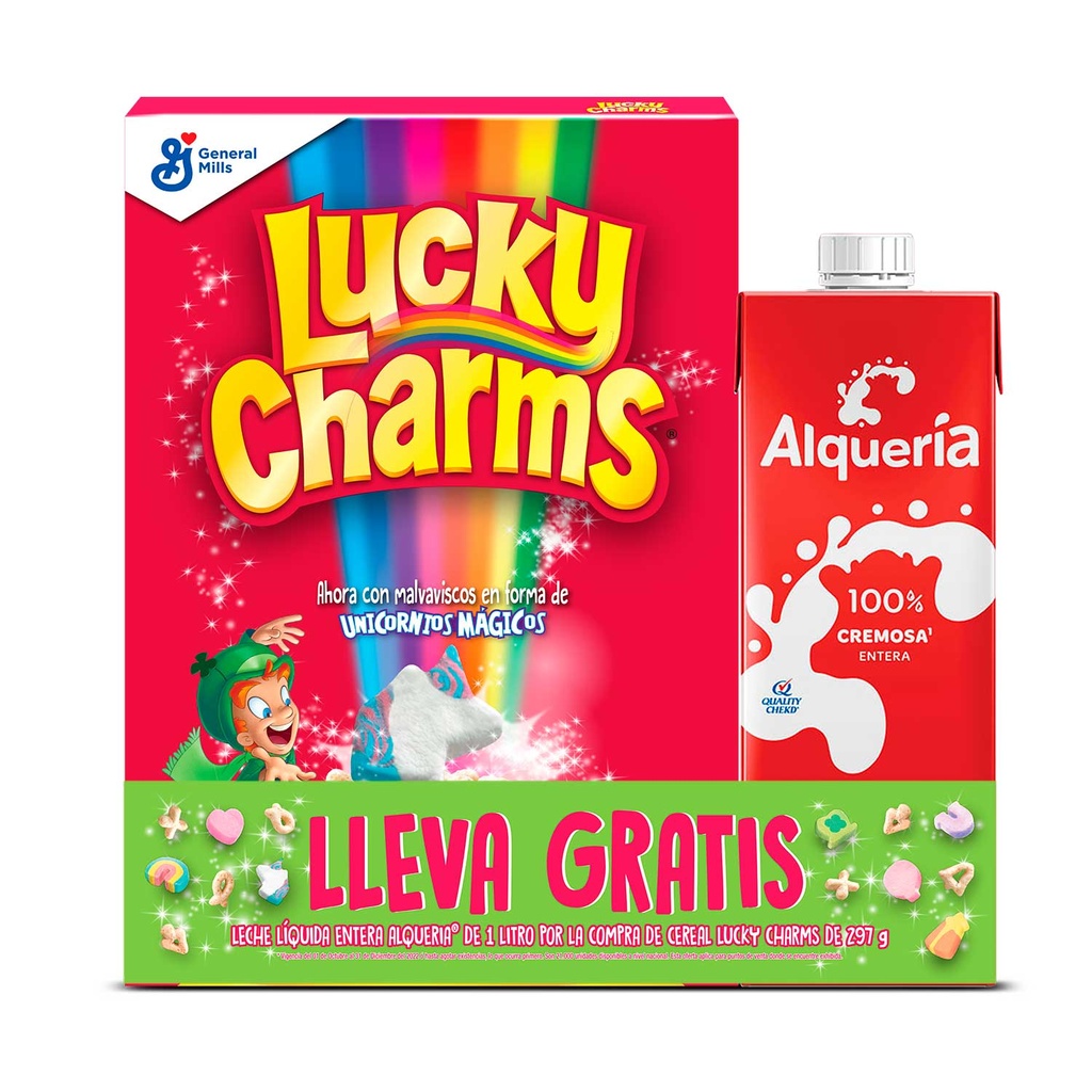 Comprar NESTLE LUCKY CHARMS® con Malvaviscos Cereal 297gr