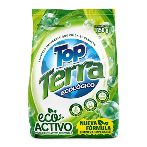 [054479] Detergente Polvo Top Terra Ecológico 850Gr