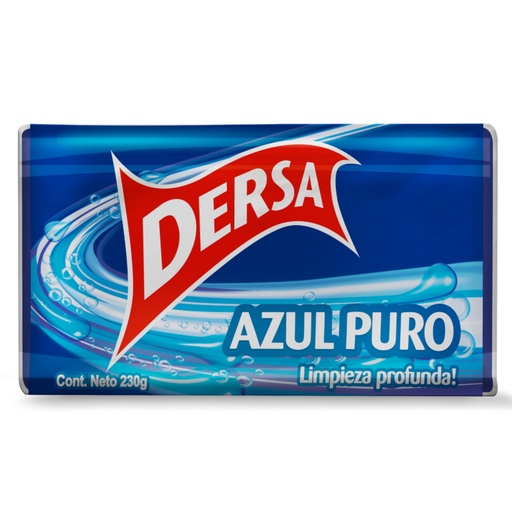 [054487] Jabón Dersa Azul Puro Barra  230Gr