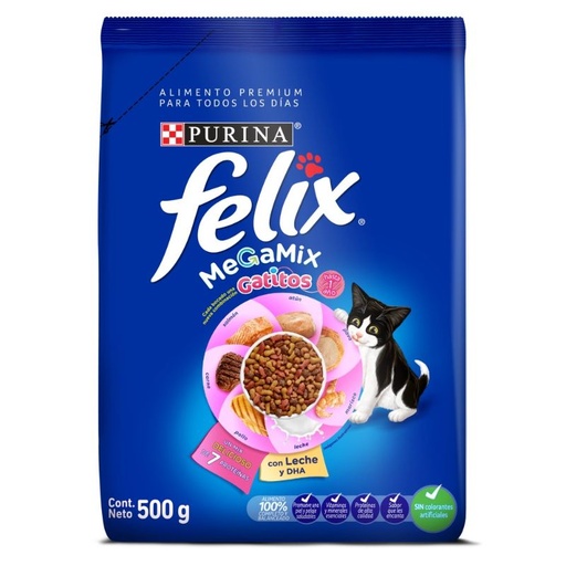 [054653] Felix Megamix Gatitos 500Gr