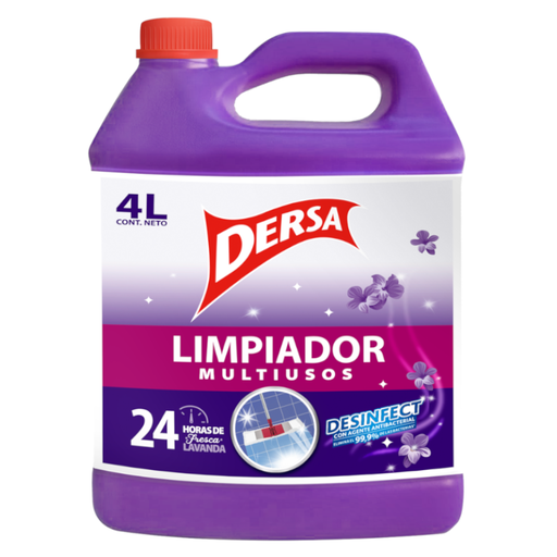 [054742] Limpiador Liquido Dersa Lavanda Multiusos  4000Ml