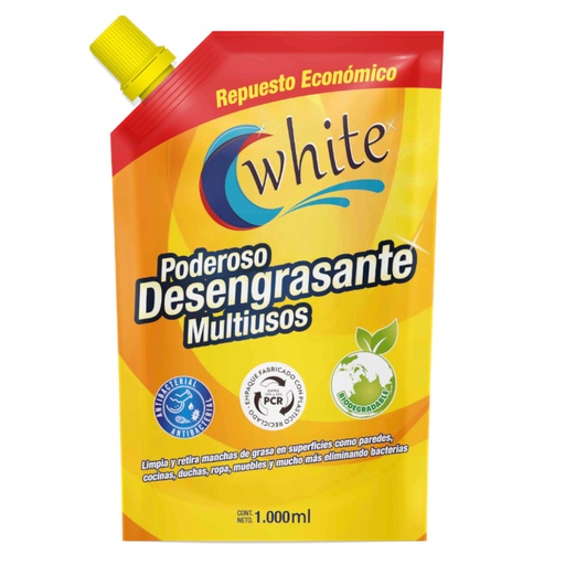 [054831] Desengrasante Liquido Multiusos White Repuesto Doypak 1000Ml