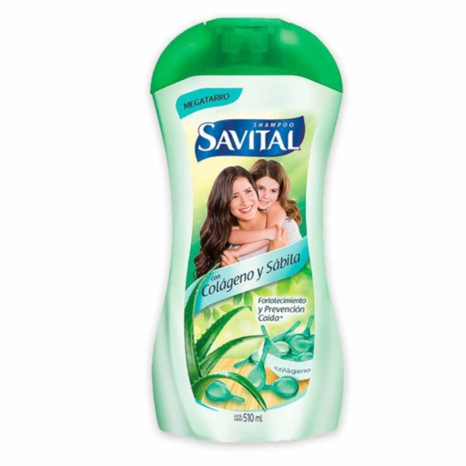 [054954] Shampoo Savital Colágeno Y Sábila 510Ml