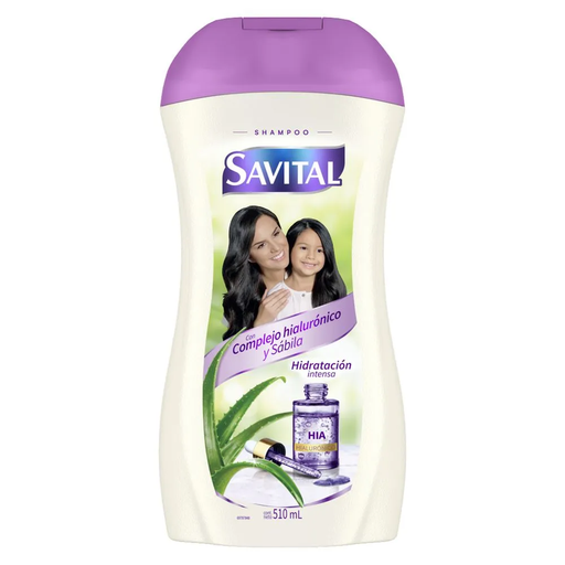 [055076] Shampoo Savital Complejo Hialurónico Y Sábila 510Ml