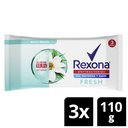 Jabón Rexona Antibacterial Fresh 3 unidades 110Gr C/U