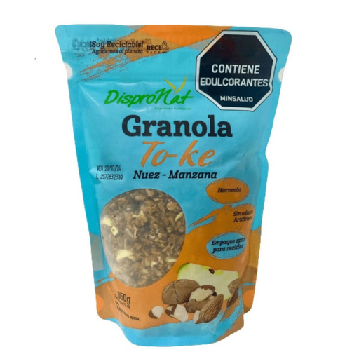 [055502] Granola  To-Ke  Dispronat Nuez Manzana 350Gr