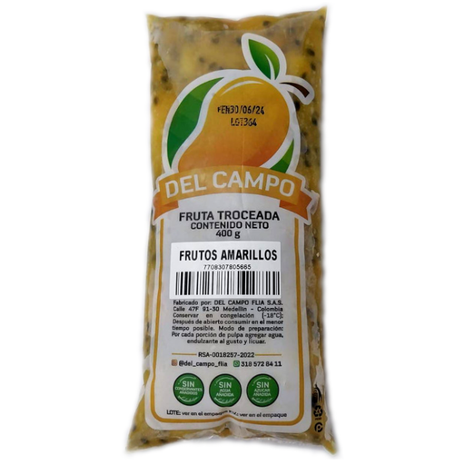 [055564] Fruta Troceada Frutos Amarillos Del Campo 400Gr