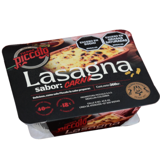 [055975] Lasagna  Piccolo Carne 360Gr