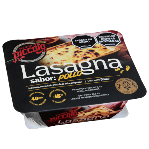 [055976] Lasagna  Piccolo Pollo 360Gr