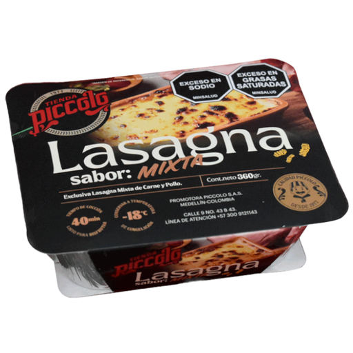 [055977] Lasagna  Piccolo Mixta 360Gr