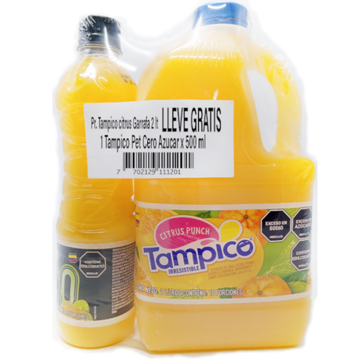 [056030] Tampico Citrus Punch Garrafa 2000Ml Gratis Tampico 500Ml