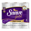 Papel Higienico Suave Gold Soft Care Triple Hoja 9 Unidades