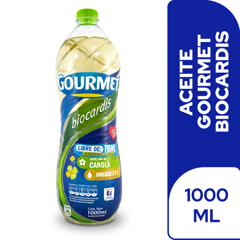 Aceite Gourmet Biocardis 1000Cc